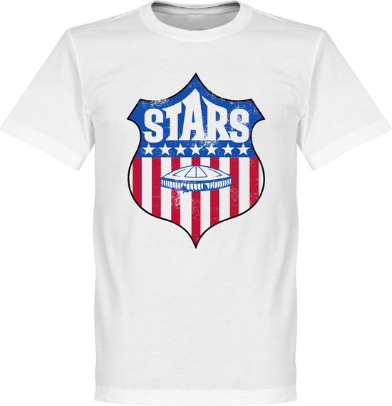 Houston Stars T-Shirt - Wit - XXXXL