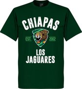 Chiapas Estabished T-Shirt - Donkergroen - L