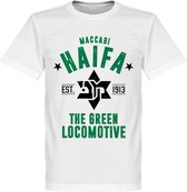 Maccabi Haifa Established T-Shirt - Wit - XXXL