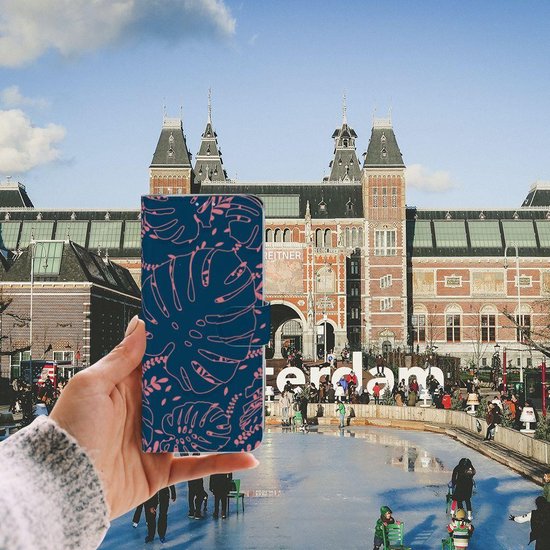 Portefeuille Samsung Galaxy S20 Ultra Coque Compatible avec Feuilles De Palmier