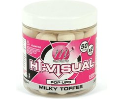 Mainline - Hi Visual Pop-ups | White Milky Toffee | 15mm - Wit