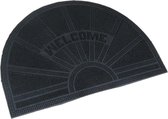 Ikado  Set van 2 rubberen deurmatten halfrond Mix Mat 40x60cm  40 x 60 cm