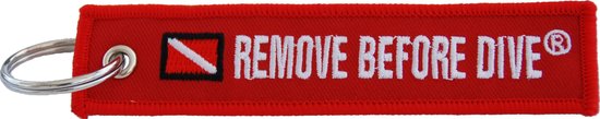 Sleutelhanger REMOVE BEFORE DIVE ®