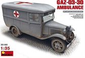 MiniArt GAZ-03-30 Ambulance + Ammo by Mig lijm