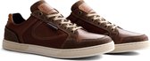 NoGRZ G.Reims - Leren heren sneaker - Cognac - Maat 41