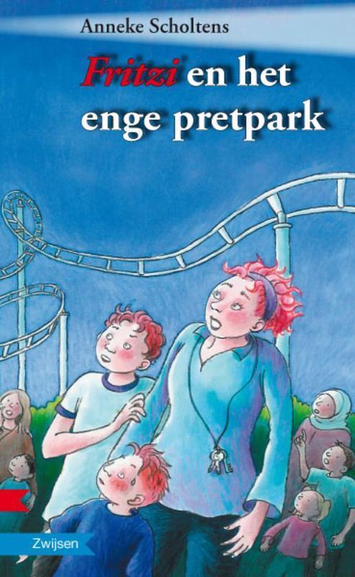 Cover van het boek 'Fritzi en het enge pretpark' van A Scholtens en Anneke Scholtens