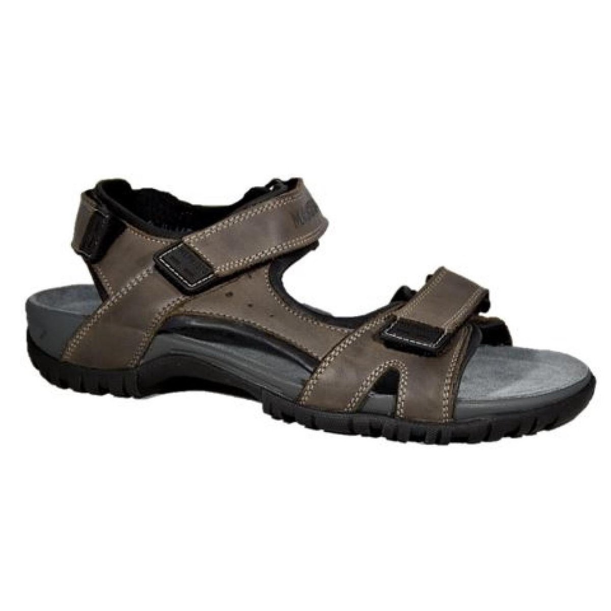 BRICE grizzly/pewter gladleer Bruin