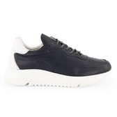 Travelin' Retford - Leren heren sneaker - Navy donkerblauw - Maat 44