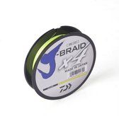 Daiwa JBraid X4E - Geel - 0.10mm - 135m - Geel