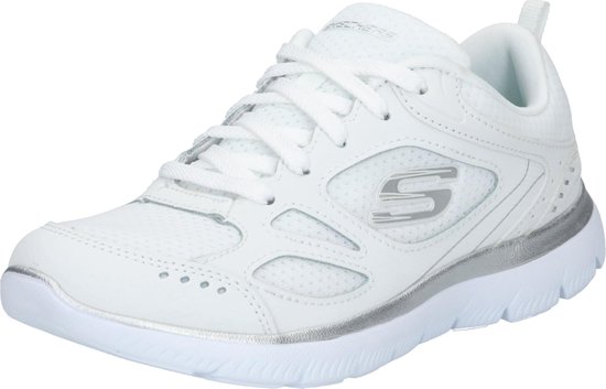 skechers sneakers dames wit