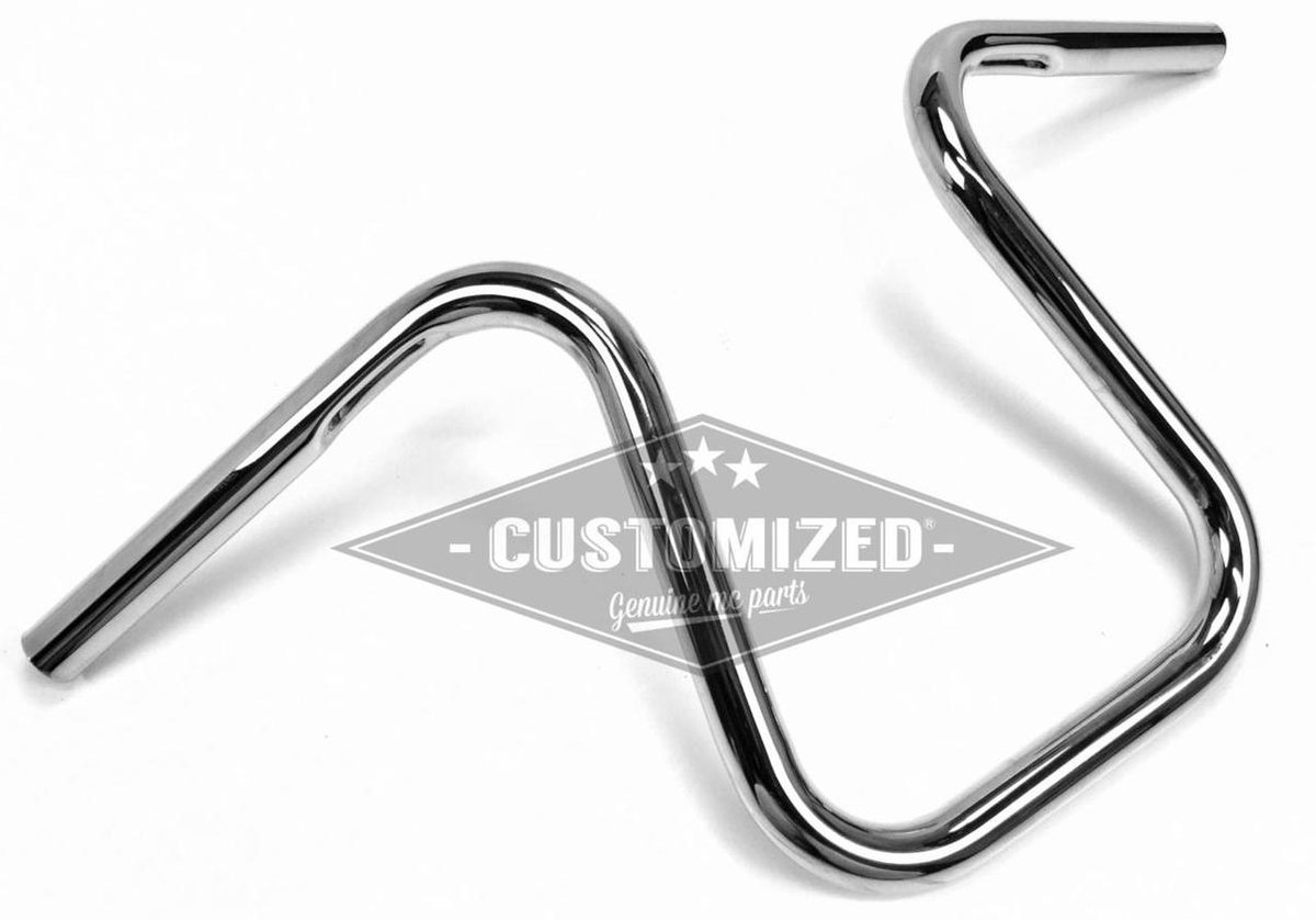 Guidon Universel 7/8 Pouces (22mm) Bobber One Chrome | bol