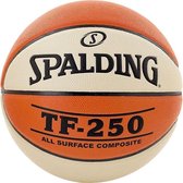 Spalding Tf 250 Basketbal Dames - Oranje / Wit | Maat: 6