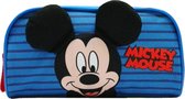 Trousse Disney Mickey Mouse 21 X 10 Cm Blauw