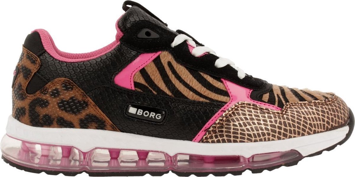 Bjorn Borg X500 Pon Leo K sneakers bruin - Maat 35 | bol.com