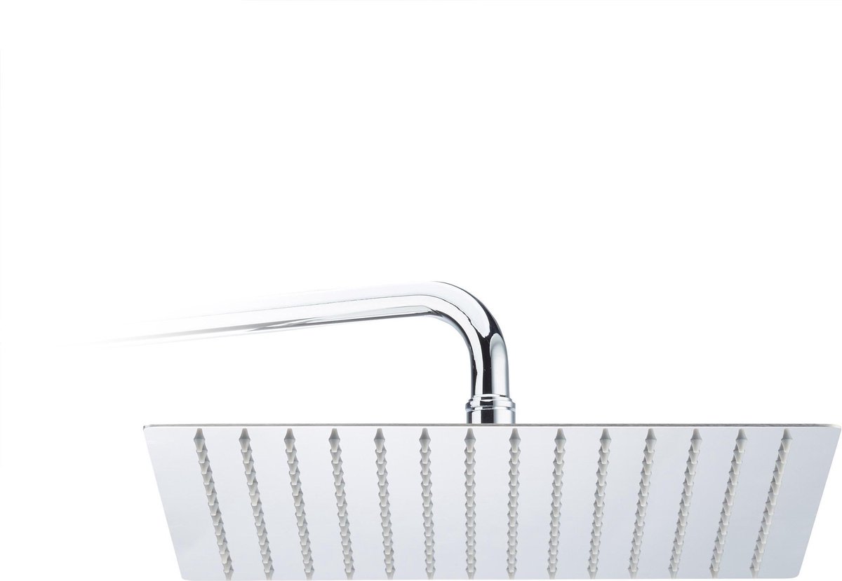 relaxdays douchekop regendouche vierkant hoofddouche rvs