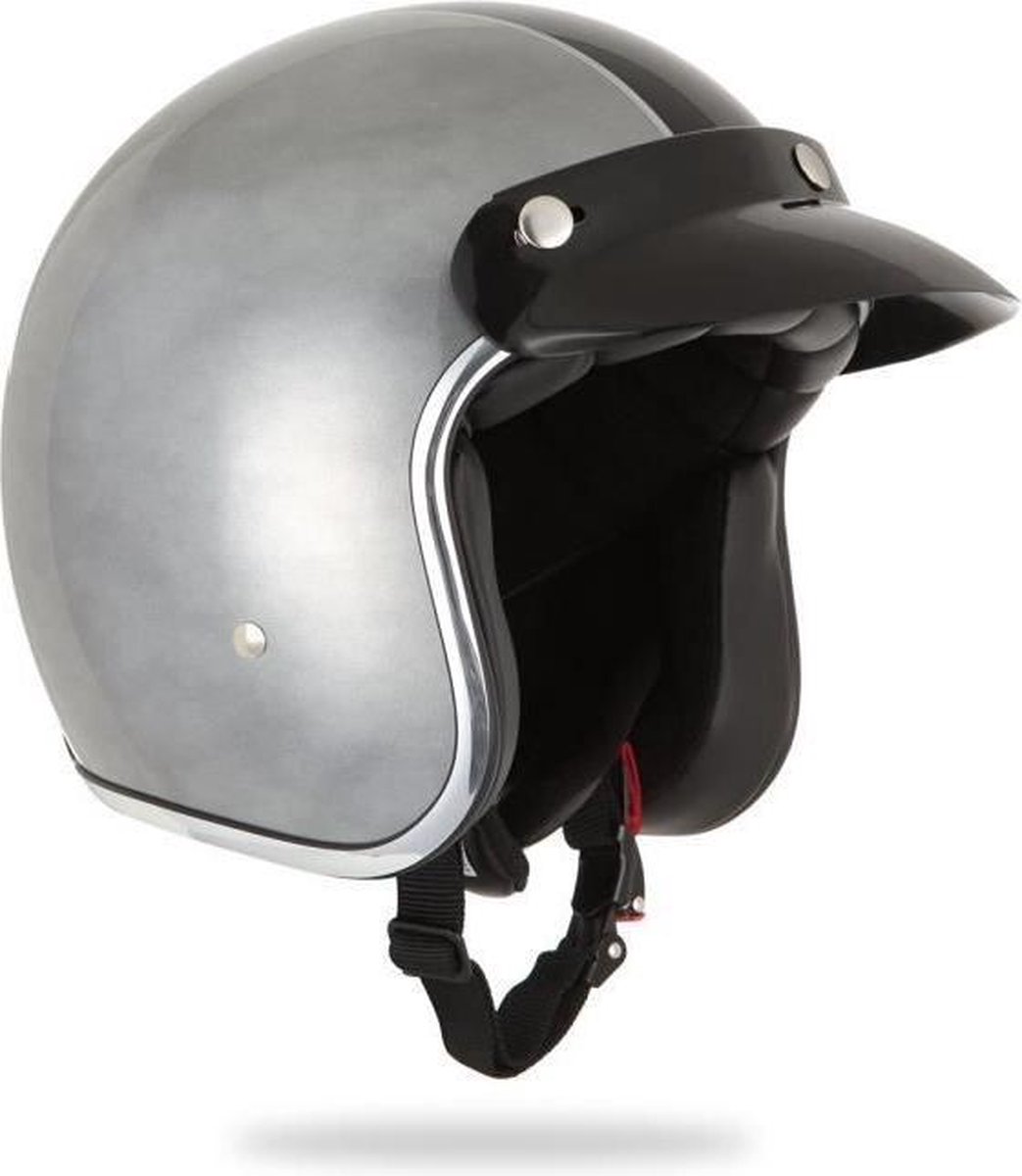 Stormer Pearl Open Helm Grijs XS