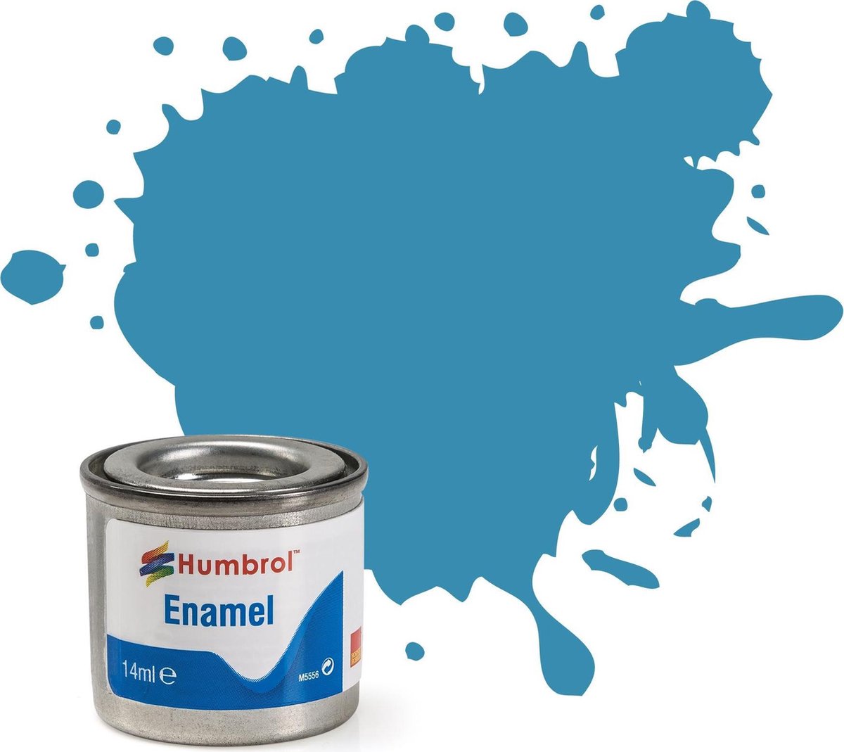 Humbrol Emailleverf Glans - 14 ml - No.48 Mediterranean Blue