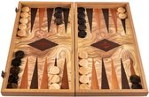 Olijf Backgammon set - Luxe - 48x26cm - Superluxe