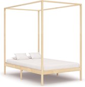 Hemelbedframe massief grenenhout 120x200 cm