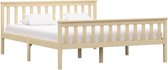 Bedframe massief grenenhout natuurlijk 160x200 cm