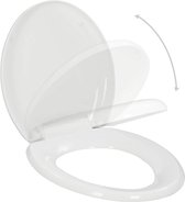 Toiletbril soft-close quick-release design wit