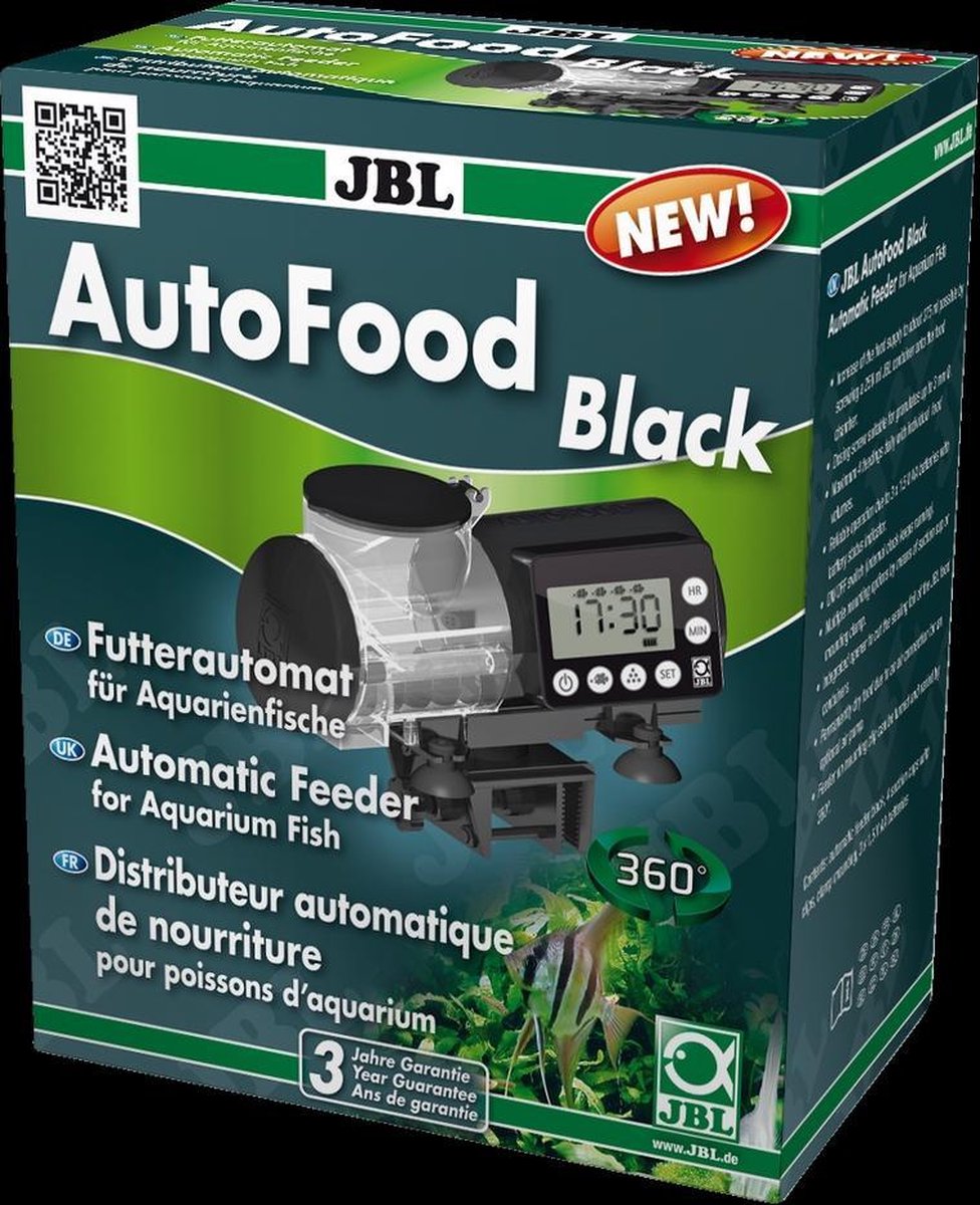 JBL - Pronovo AutoFood BLACK - Distributeur de nourriture automatique