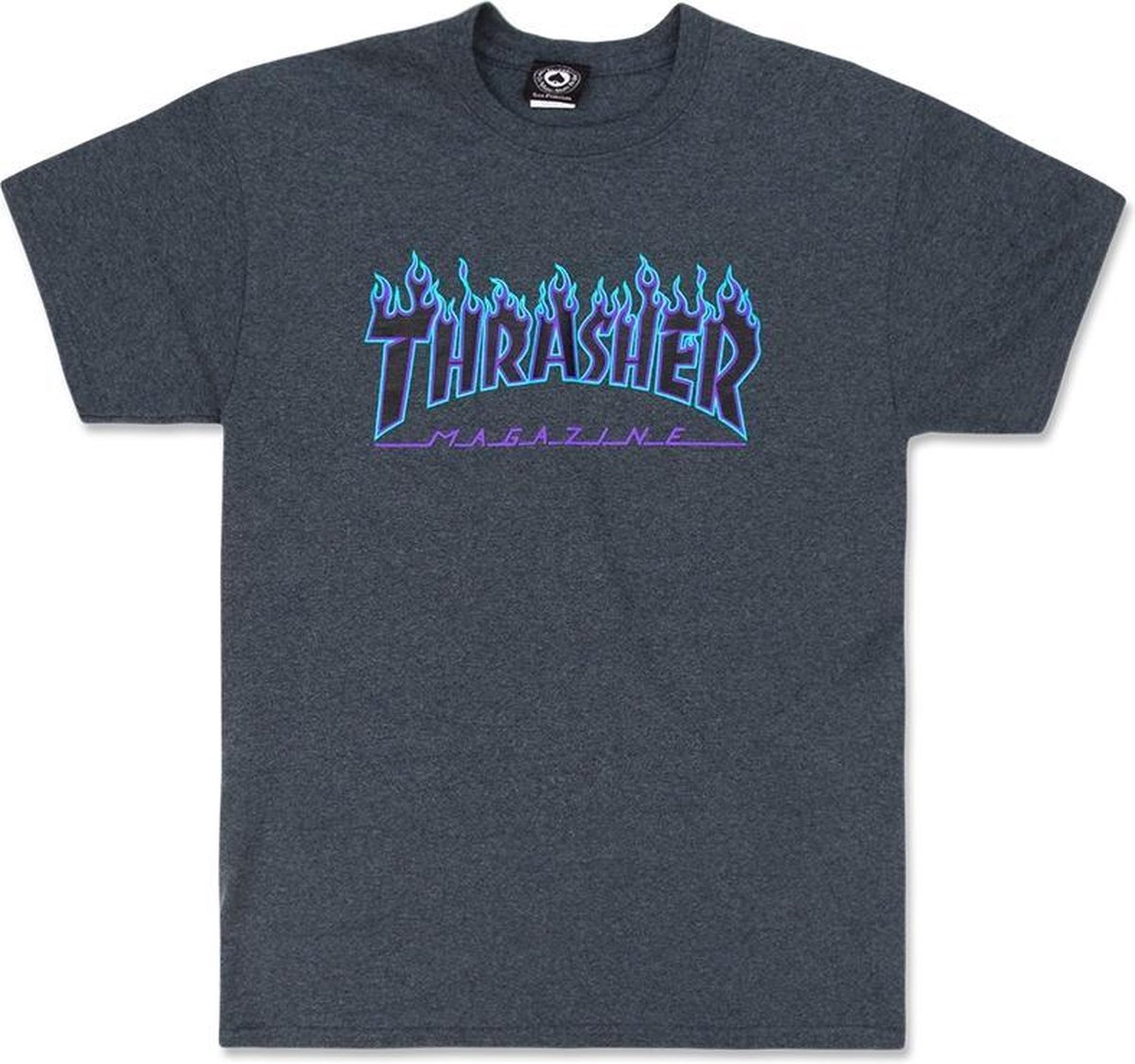 Thrasher Flame T-Shirt Dark Heather