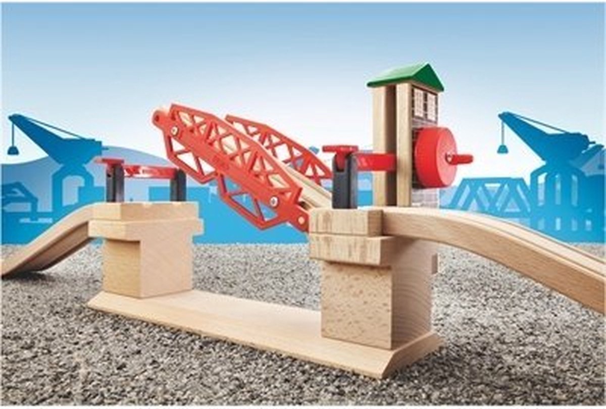 BRIO Ophaalbrug - Spoorweg speelgoed voor hand-oog coördinatie - 33757 — afbeelding 5