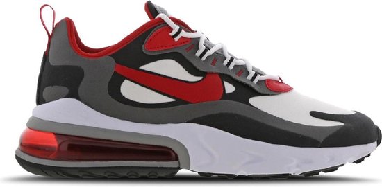 Nike - Air Max 270 React - Heren Sneakers - 45 - Rood | bol.com