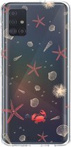 Casetastic Samsung Galaxy A51 (2020) Hoesje - Softcover Hoesje met Design - Sea World Print