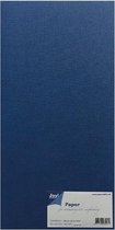 Joy! Crafts Papierset linnen structuur - donker blauw 8099/0267 15x30 cm, 20vel, 200gr