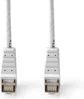 CAT6 F/UTP-netwerkkabel | RJ45 Male - RJ45 Male haaks | 2,00 m | Wit