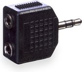Scanpart mini jack adapter - Dubbele 3.5 mm aansluiting - 3.5 mm naar 3.5 mm - Stereo audio