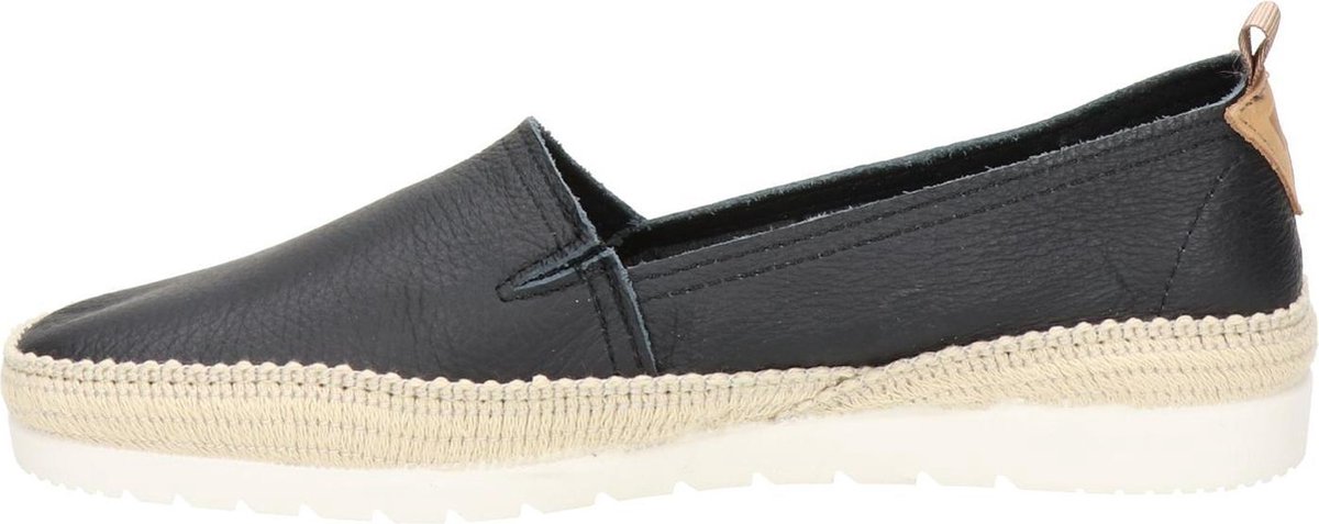 Verbenas Dames Espadrilles Noa - Zwart - Maat 37 | bol.com