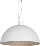 QAZQA magna xingjin - Moderne Hanglamp met kap voor boven de eettafel | in eetkamer - 3 lichts - Ø 700 mm - Wit - Woonkamer