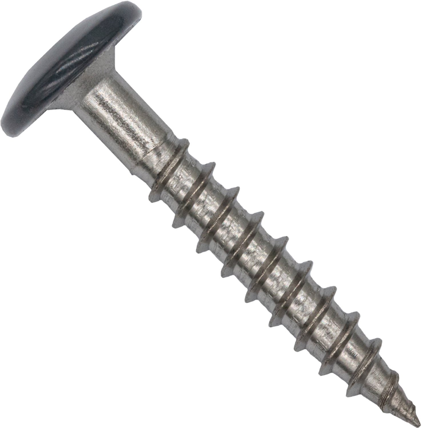 TWISTEC Trespa Schroeven Antraciet 4,8 x 25 mm – voor HPL & Gevelbekleding – 100 Stuks
