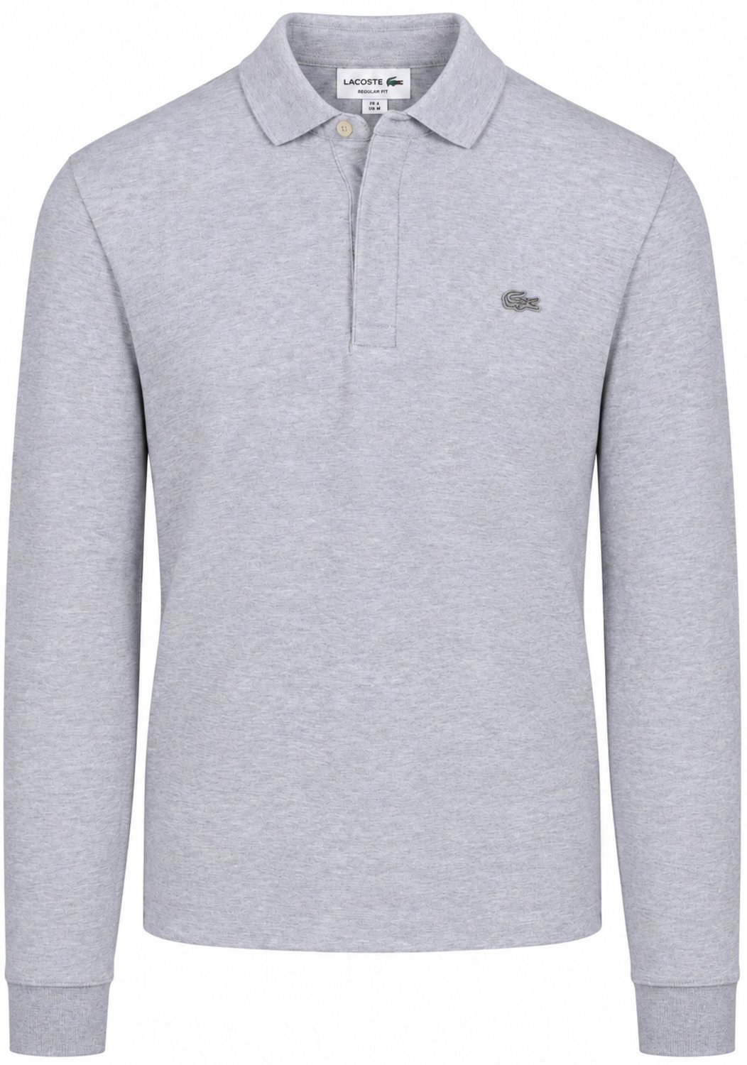 Lacoste Longsleeve Polo Piqué Lichtgrijs 3XL Heren