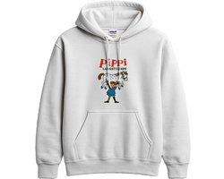 Pippi Hoodie – Pippi LANGSTRUMPF – Speels Avontuur Outfit – Unisex Hoodie voor Dames & Heren – Origineel Cadeau
