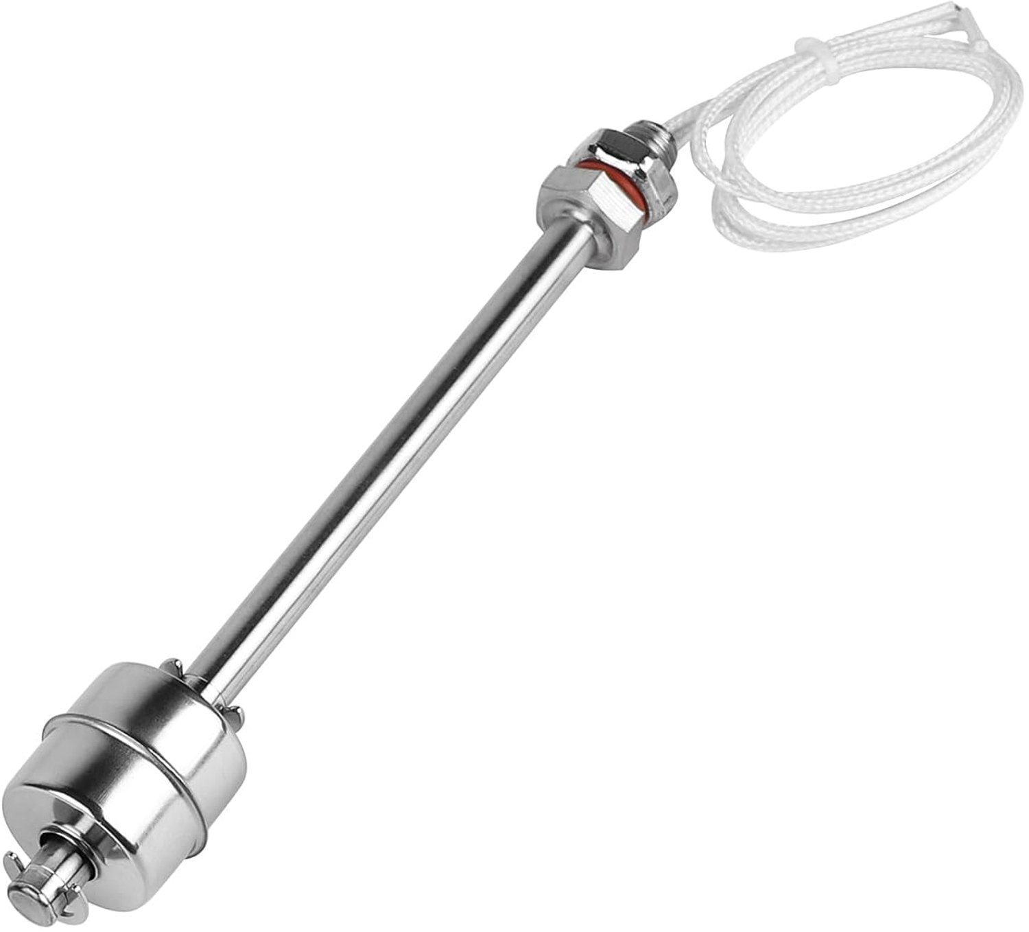 Vloatschakelaar 150 mm - RVS - Verticale watersensor - Ideaal voor waterniveaucontrole - ShopVlot