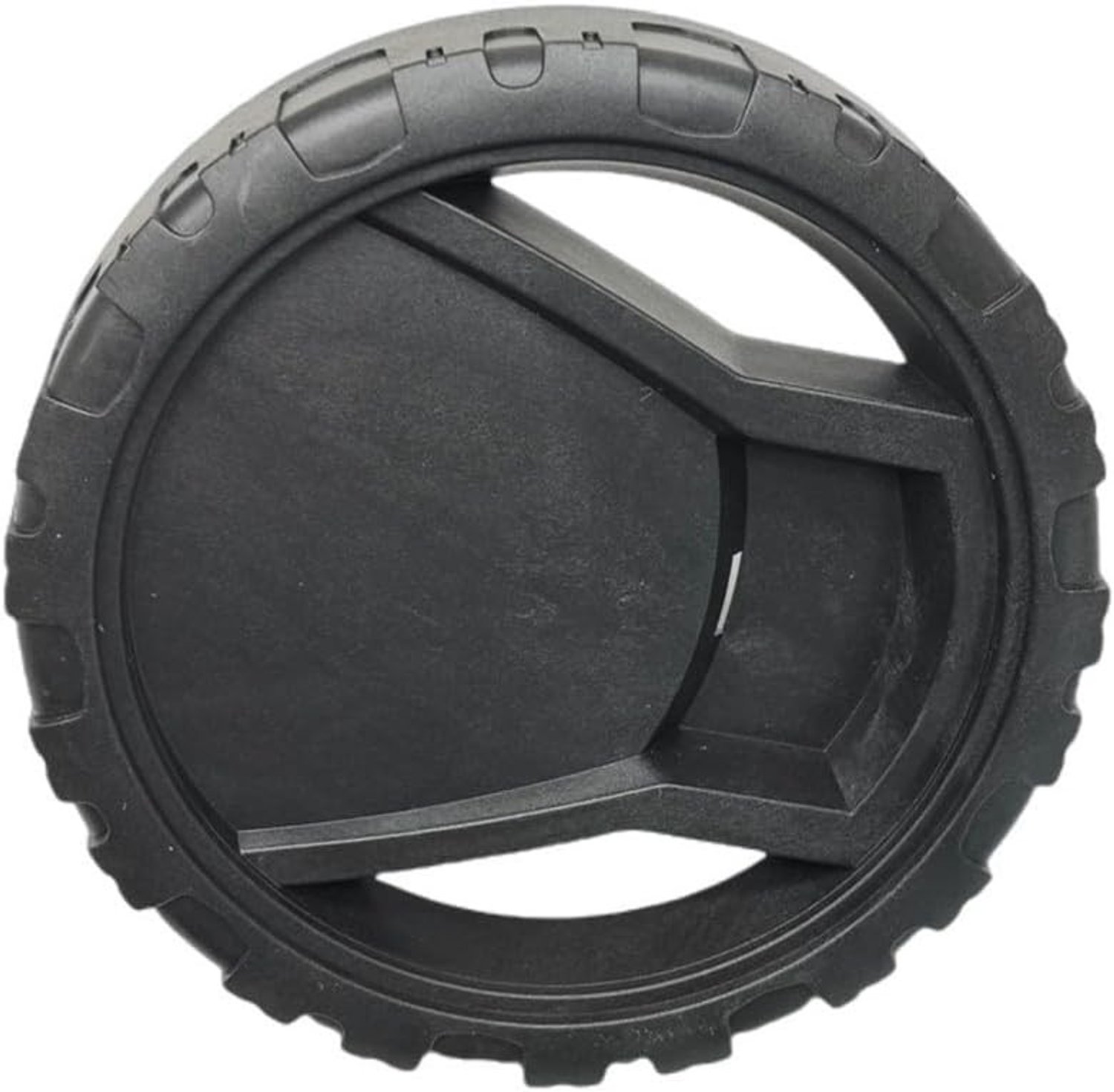 Vervangend Wiel voor Hogedrukreiniger K2 K5 Modellen, Geluidsreductie en Schokabsorptie, Zwart (1 PACK) - Hoogwaardige Accessoire voor Tuin en Schoonmaak