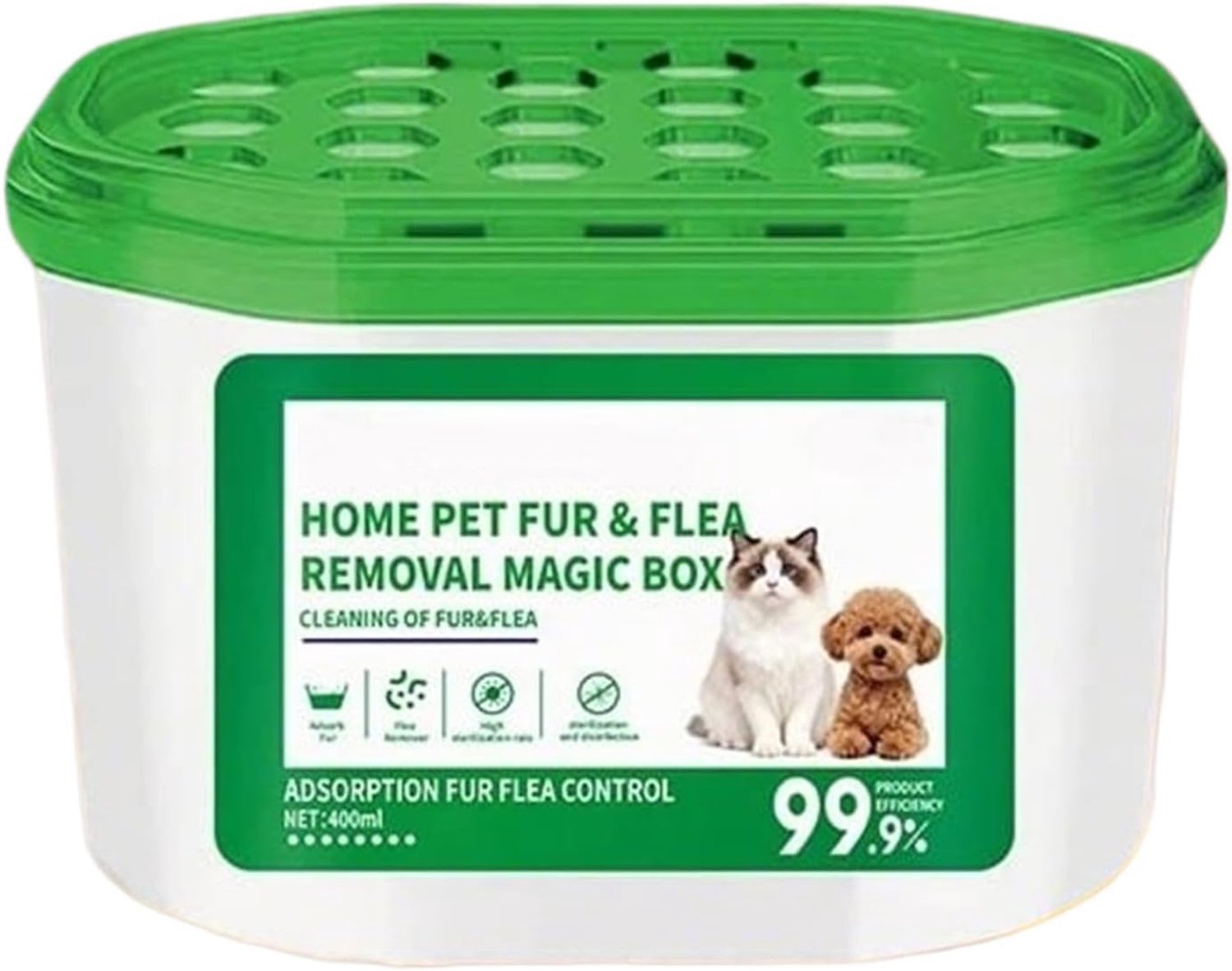 Draagbare stille , lichtgewicht haarfiltersysteem, mini-binnenluchtverfrisser voor honden en katten, efficiënte luchtreiniger voor kleine kamers | Huisdiermachine