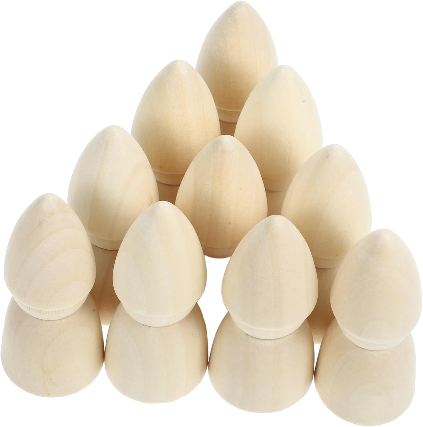Houten Peg Dolls Blank Houten Poppetjes voor DIY Schilderen Lichte Duurzame Figuren voor Creatieve Knutselprojecten Decoratie