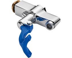 Wandkraan met drinkwaterkraan voor verborgen installatie van roestvrij