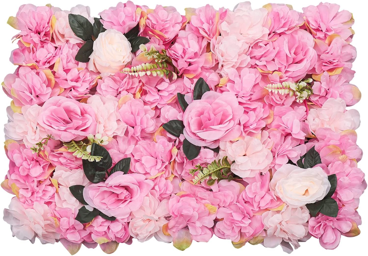 Kunstbloemen Evenement Plaats Decor voor Bruiloft Colissen Bruiloftsgangen 12 Stuks Roze 60 x 40 cm