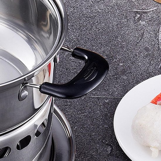 Duurzame RVS Spiritusbrander Set voor Binnen en Buiten, Ideaal voor Kamperen en Outdoor Koken — afbeelding 2