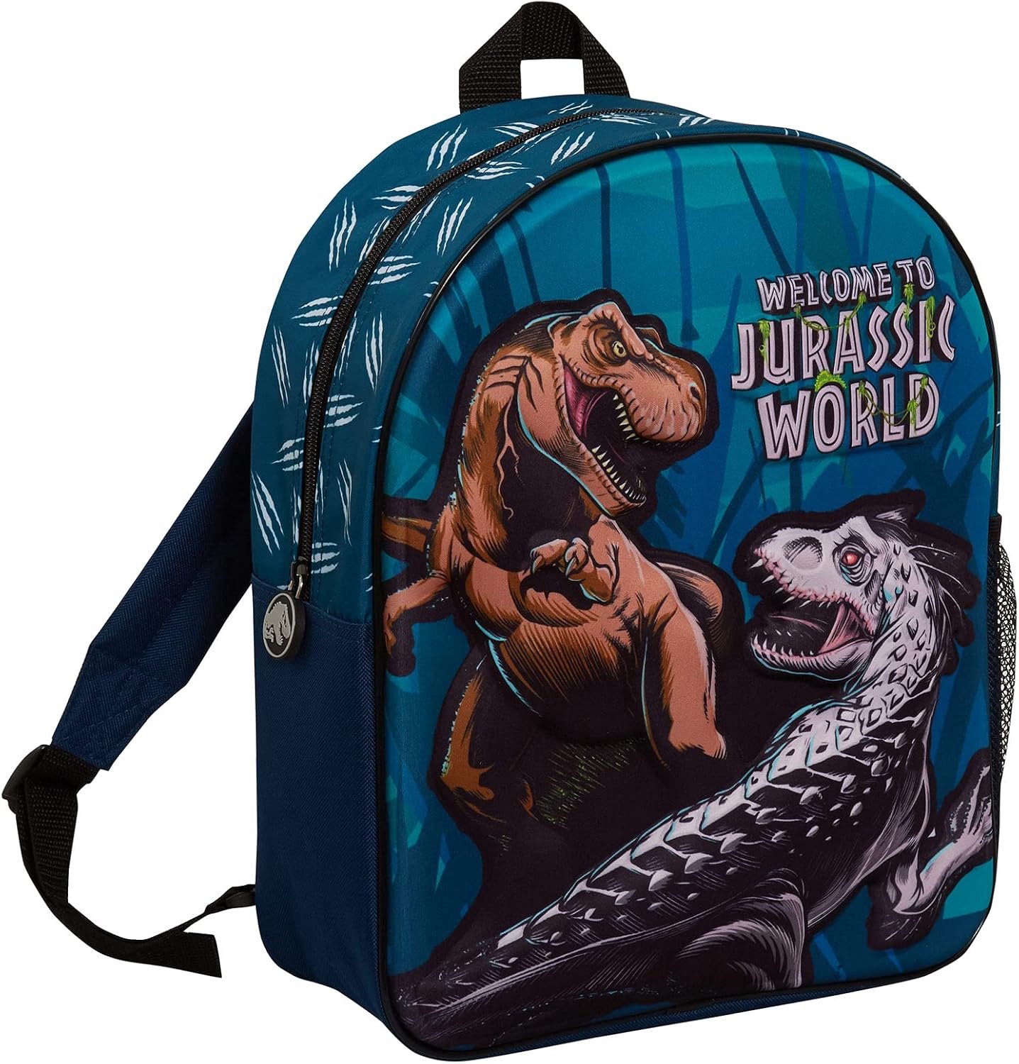 Jurassic World T-Rex Rugzak voor Jongens - Schooltas met Lunchtas