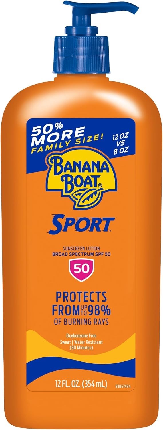 Zonnebrandcrème voor het gezin met brede bescherming - SPF 50, 355 ml, waterbestendig en langdurige bescherming