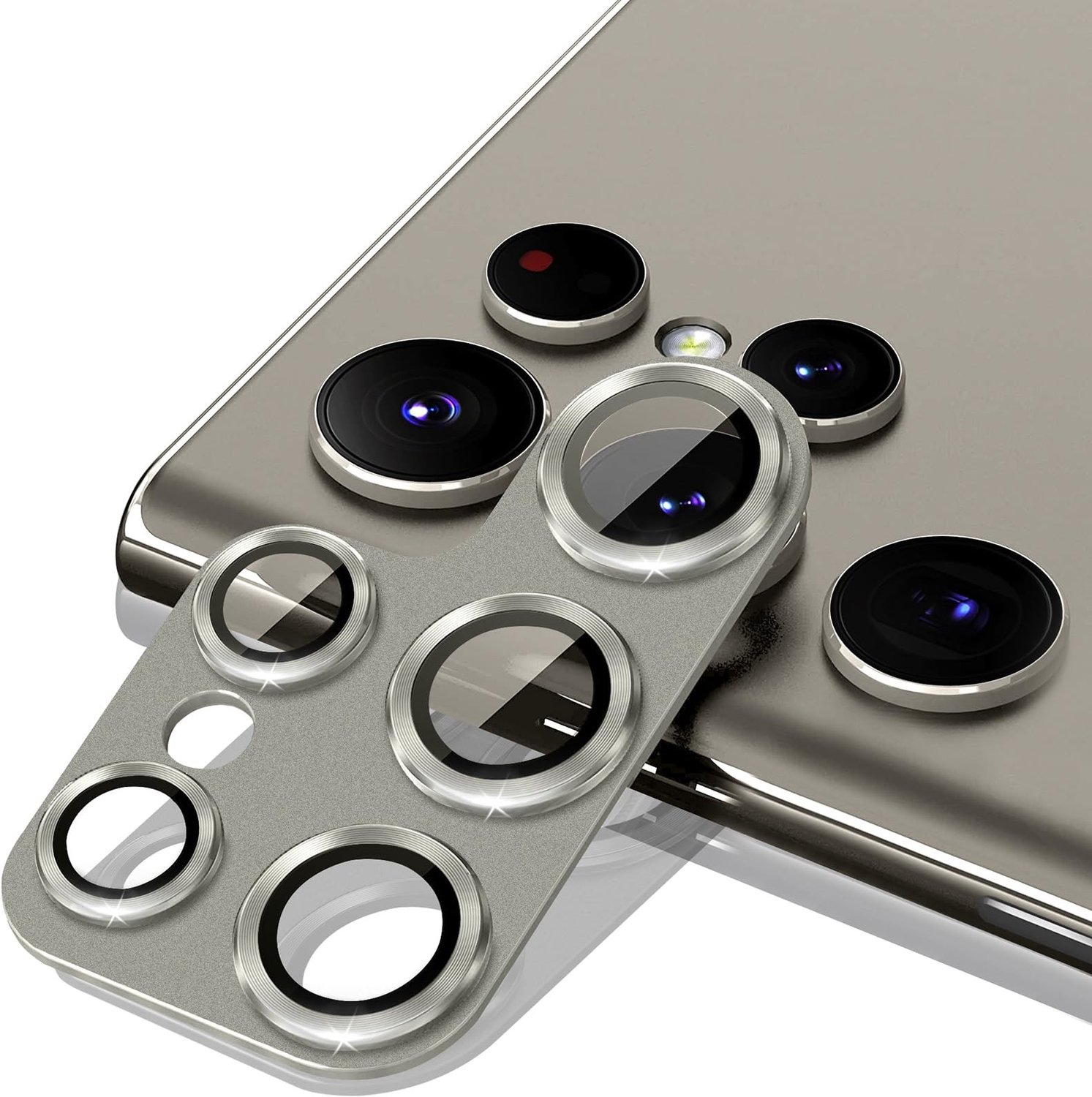 Camera Bescherming voor Samsung Galaxy S24 Ultra 5G - Aluminium en Glas