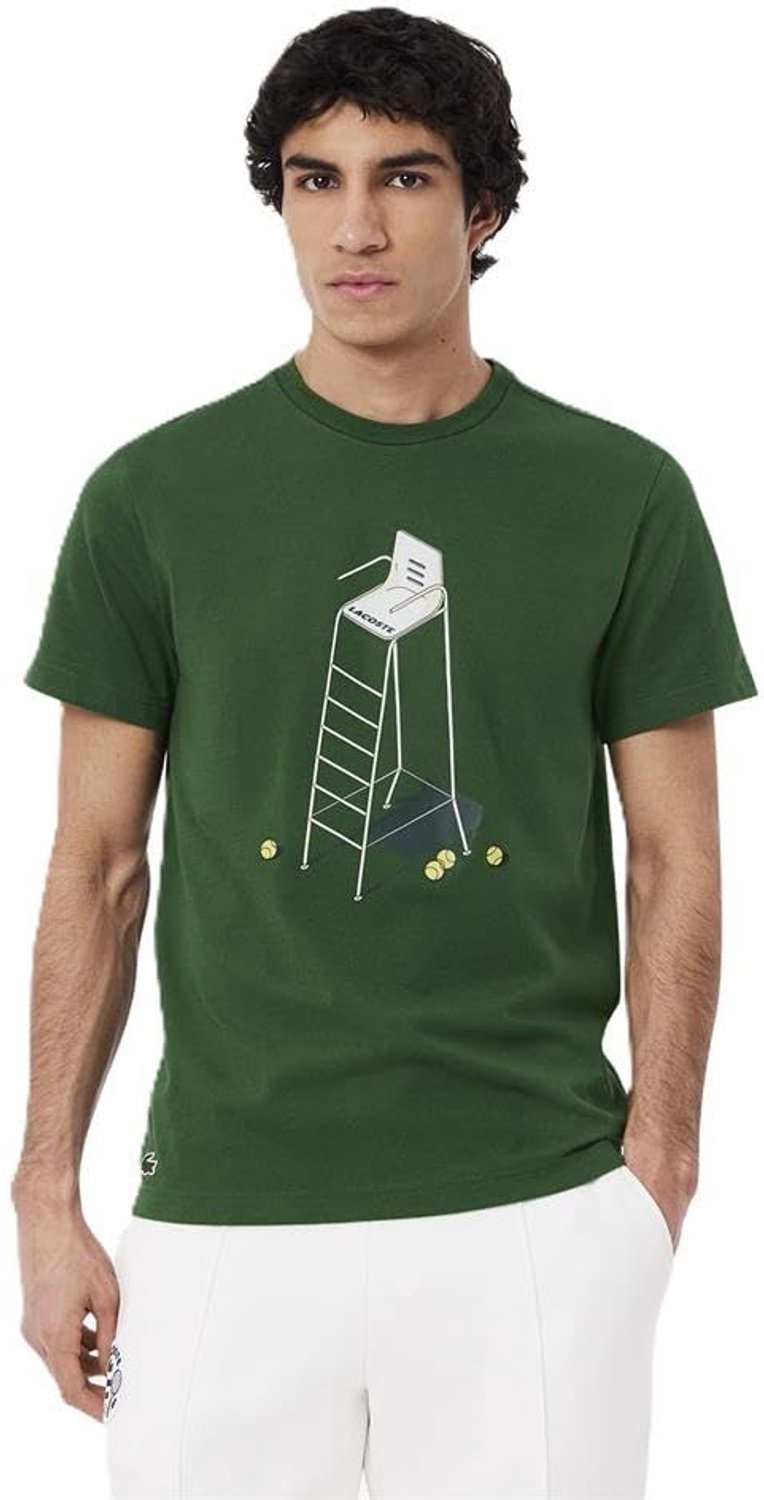 Lacoste Heritage Chair T-shirt Groen