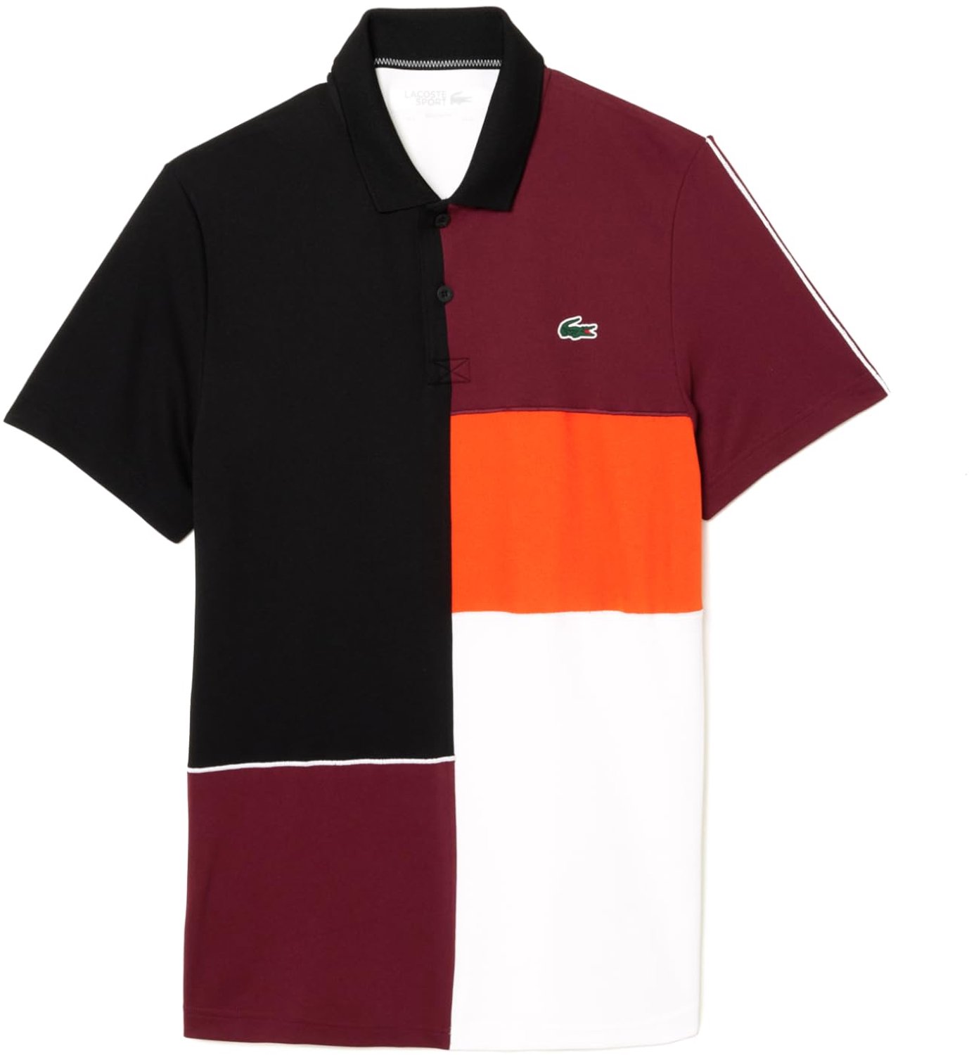 Lacoste Polo Regular Fit Zwart